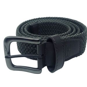 Nike G-Flex Green Golf Woven Belt With Metal Buckle 40
